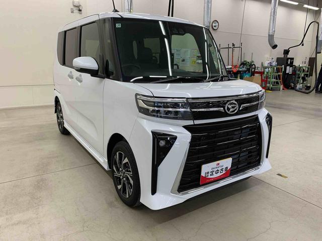 タントカスタムＸ　２ＷＤ両側電動スライドドア・ＬＥＤヘッドライト・オートライト・オートマチックハイビーム・プッシュボタンスタート・アイドリングストップ・オートエアコン・シートヒーター・電動格納式ドアミラー・スマートアシスト（群馬県）の中古車