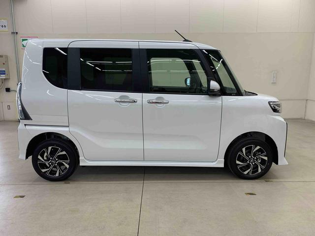 タントカスタムＸリミテッド　４ＷＤ両側電動スライドドア・ＬＥＤヘッドライト・オートライト・オートマチックハイビーム・プッシュボタンスタート・アイドリングストップ・シートヒーター・オートエアコン・電動パーキングブレーキ・スマートアシスト（群馬県）の中古車
