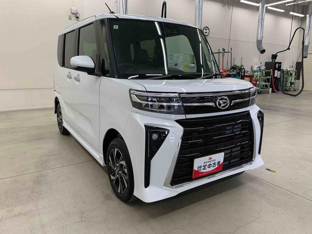 タントカスタムＸリミテッド　４ＷＤ両側電動スライドドア・ＬＥＤヘッドライト・オートライト・オートマチックハイビーム・プッシュボタンスタート・アイドリングストップ・シートヒーター・オートエアコン・電動パーキングブレーキ・スマートアシスト（群馬県）の中古車