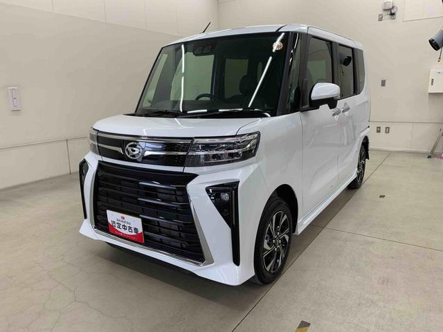 タントカスタムＸリミテッド　４ＷＤ両側電動スライドドア・ＬＥＤヘッドライト・オートライト・オートマチックハイビーム・プッシュボタンスタート・アイドリングストップ・シートヒーター・オートエアコン・電動パーキングブレーキ・スマートアシスト（群馬県）の中古車