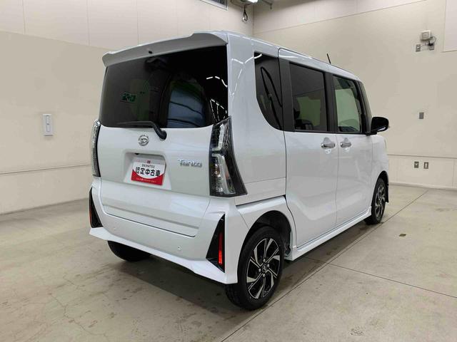 タントカスタムＸ　４ＷＤ両側電動スライドドア・ＬＥＤヘッドライト・オートライト・オートマチックハイビーム・プッシュボタンスタート・アイドリングストップ・オートエアコン・バックカメラ・電動パーキングブレーキ・スマートアシスト（群馬県）の中古車