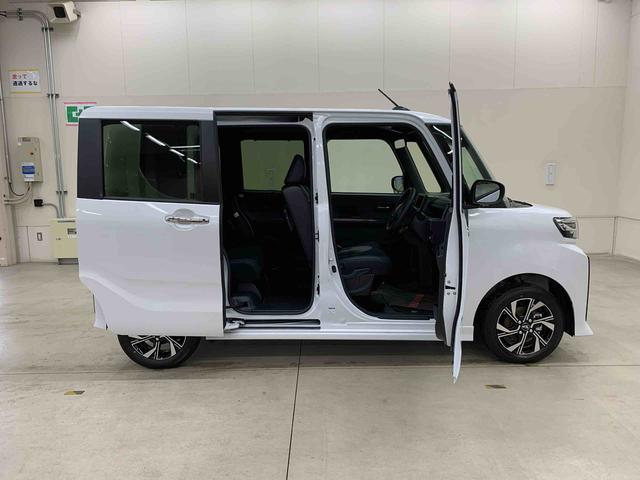 タントカスタムＸ　４ＷＤ両側電動スライドドア・ＬＥＤヘッドライト・オートライト・オートマチックハイビーム・プッシュボタンスタート・アイドリングストップ・オートエアコン・バックカメラ・電動パーキングブレーキ・スマートアシスト（群馬県）の中古車
