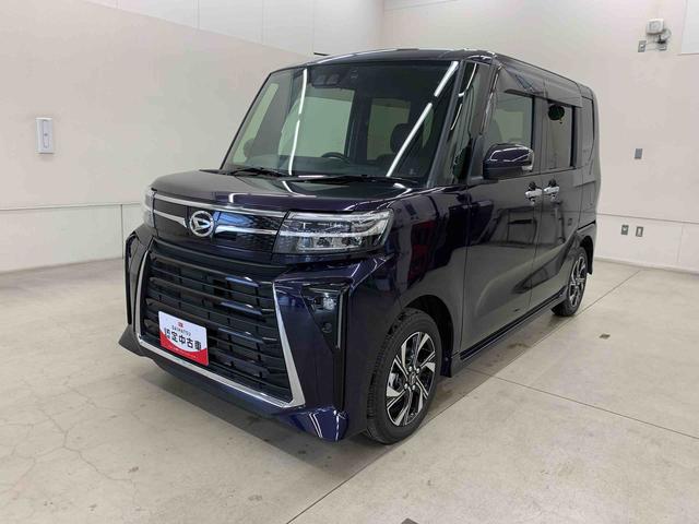 タントカスタムＸ　２ＷＤ両側電動スライドドア・ナビ・ドライブレコーダー・プッシュボタンスタートアイドリングストップ・ＬＥＤヘッドライト・オートライト・バックカメラ・オートエアコン・スマートアシスト・電動パーキングブレーキ（群馬県）の中古車
