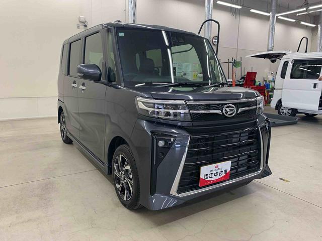 タントカスタムＸ　２ＷＤ両側電動スライドドア・ＬＥＤヘッドライト・オートライト・オートマチックハイビーム・プッシュスタートボタン・アイドリングストップ・オートエアコン・バックカメラ・電動パーキングブレーキ・スマートアシスト（群馬県）の中古車