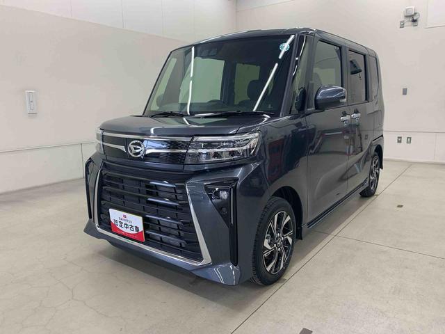 タントカスタムＸ　２ＷＤ両側電動スライドドア・ＬＥＤヘッドライト・オートライト・オートマチックハイビーム・プッシュスタートボタン・アイドリングストップ・オートエアコン・バックカメラ・電動パーキングブレーキ・スマートアシスト（群馬県）の中古車