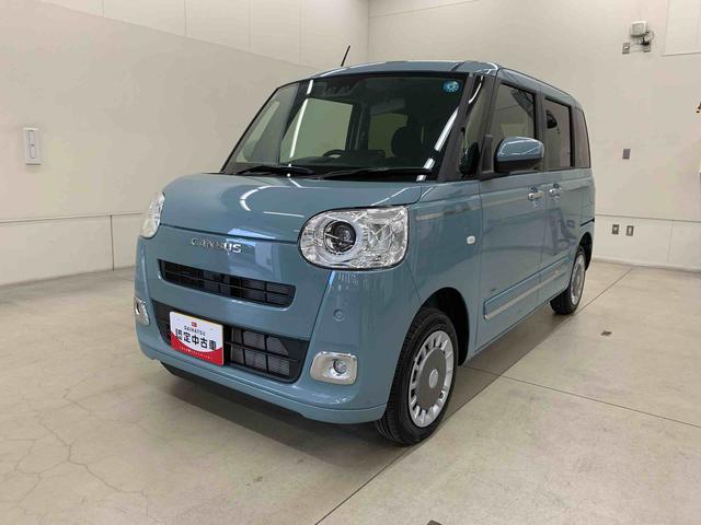 ムーヴキャンバスセオリーＧ　４ＷＤ両側電動スライドドア　プッシュボタンスタート　アイドリングストップ　シートヒーター　ホッとカップホルダー　オートエアコン　ＬＥＤヘッドライト　オートエアコン　電動パーキングブレーキ　スマートアシスト（群馬県）の中古車
