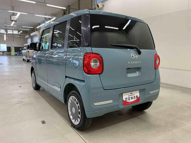 ムーヴキャンバスセオリーＧ　４ＷＤ両側電動スライドドア　プッシュボタンスタート　アイドリングストップ　シートヒーター　ホッとカップホルダー　オートエアコン　ＬＥＤヘッドライト　オートエアコン　電動パーキングブレーキ　スマートアシスト（群馬県）の中古車