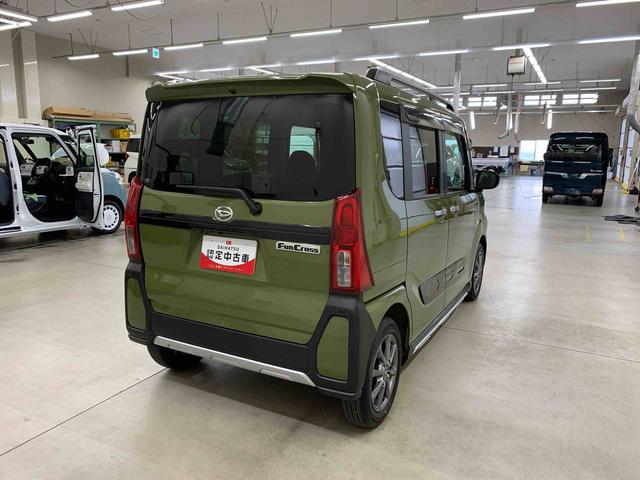 タントファンクロスリミテッド　２ＷＤ　走行３５４０キロ　ナビナビ　ドライブレコーダー　ＥＴＣ　両側電動スライドドア　キーフリー　プッシュボタンスタート　アイドリングストップ　シートヒーター　スマートアシスト　バックカメラ　電動格納式ドアミラー（群馬県）の中古車