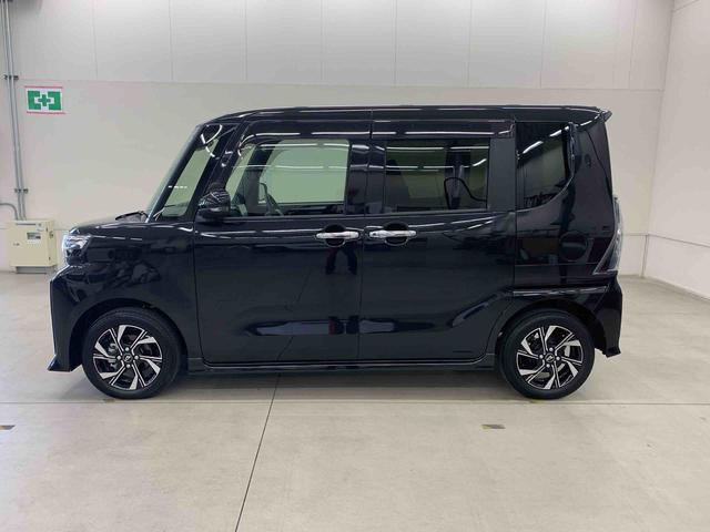 タントカスタムXリミテッド 2WD 走行1253キロ ETC9インチディスプレイオーディオ プッシュボタンスタート LEDヘッドライト シートヒーター バックカメラ ETC オートライト 両側電動スライドドア 電動パーキングブレーキ スマートアシスト(群馬県)の中古車