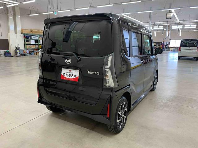 タントカスタムXリミテッド 2WD 走行1253キロ ETC9インチディスプレイオーディオ プッシュボタンスタート LEDヘッドライト シートヒーター バックカメラ ETC オートライト 両側電動スライドドア 電動パーキングブレーキ スマートアシスト(群馬県)の中古車