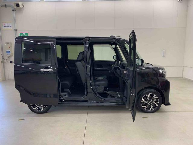 タントカスタムXリミテッド 2WD 走行1253キロ ETC9インチディスプレイオーディオ プッシュボタンスタート LEDヘッドライト シートヒーター バックカメラ ETC オートライト 両側電動スライドドア 電動パーキングブレーキ スマートアシスト(群馬県)の中古車