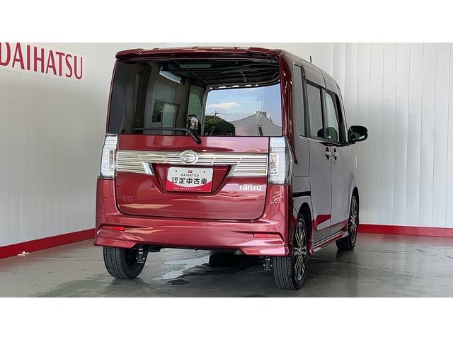 タントカスタムＲＳ　トップエディションＳＡIIIターボ　純正ナビ　後席モニター　ドラレコ　バックカメラ　両側パワースライドドア　アイドリングストップ　ＬＥＤヘッドランプ　オートエアコン　スマートキー　１５インチアルミホイール　衝突被害軽減システム（茨城県）の中古車