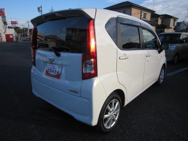 ムーヴXリミテッドII SAIII全車1年走行距離無制限まごころ保証付き! 横滑り防止装置 アイドリングストップ機能 運転席シートヒーター オートライト キーフリーシステム 衝突安全ボディ(栃木県)の中古車