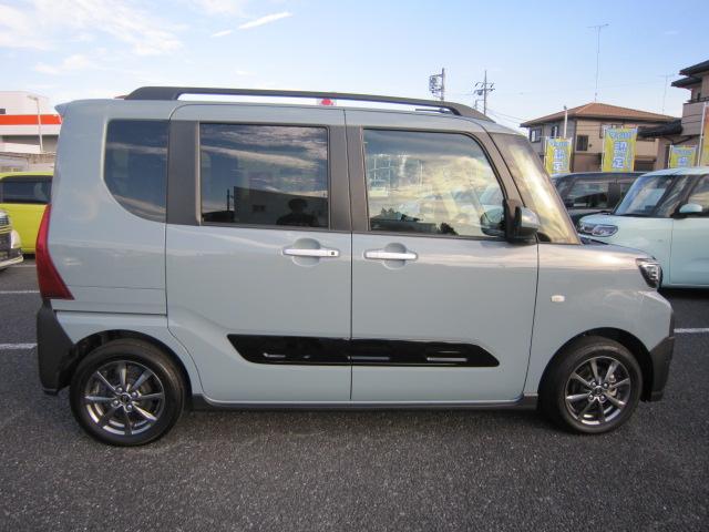 タントファンクロス衝突軽減システム　衝突安全ボディ　アイドリングストップ搭載　両側電動スライドドア　オートライト　ＬＥＤヘッドライト　フォグランプ　運転席助手席シートヒーター　レーンキープアシスト（栃木県）の中古車