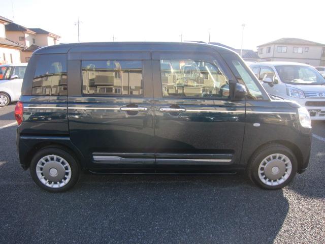 ムーヴキャンバスセオリーＧナビゲーションシステム　電動格納式ミラー　ドライブレコーダー　ＬＥＤヘッドライト　ＬＥＤフォグランプ　オートライト　両側電動スライドドア　バックカメラ　運転席助手席シートヒーター　スマートアシスト（栃木県）の中古車