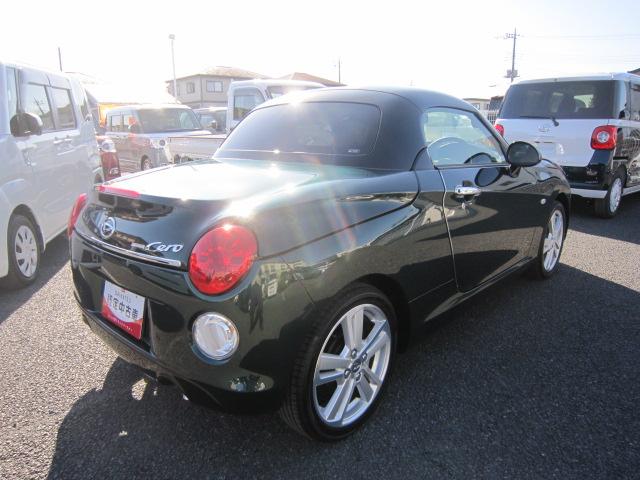 コペンセロナビゲーションシステム　バックカメラ　ドライブレコーダー　ＥＴＣ車載器　オートライトＬＥＤライト　フォグランプ　ターボエンジン　衝突安全ボディ　運転席助手席シートヒーター（栃木県）の中古車