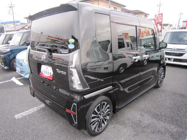 タントカスタムＲＳセレクション両側電動スライドドア　ナビゲーションシステム　バックカメラ　ドライブレコーダー　ＥＴＣ車載器　運転席助手席シートヒーター　クルーズコントロール　オートライト　ＬＥＤライト　ＬＥＤフォグランプ（栃木県）の中古車