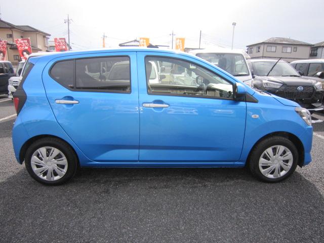 ミライースＸ　ＳＡIIIキーレスエントリーシステム　車線逸脱警報装置　ＬＥＤヘッドランプ　オートライト　衝突安全ボディ　横滑り防止機能　衝突軽減ブレーキシステム　アイドリングストップ（栃木県）の中古車