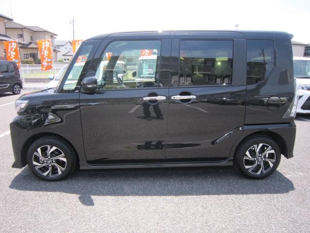 タントカスタムＸ両側電動スライドドア　運転席助手席シートヒーター　オートライト　ＬＥＤヘッドライト　ＬＥＤフォグランプ　電動パーキングブレーキ　オートブレーキホールド機能　スマートアシスト（栃木県）の中古車