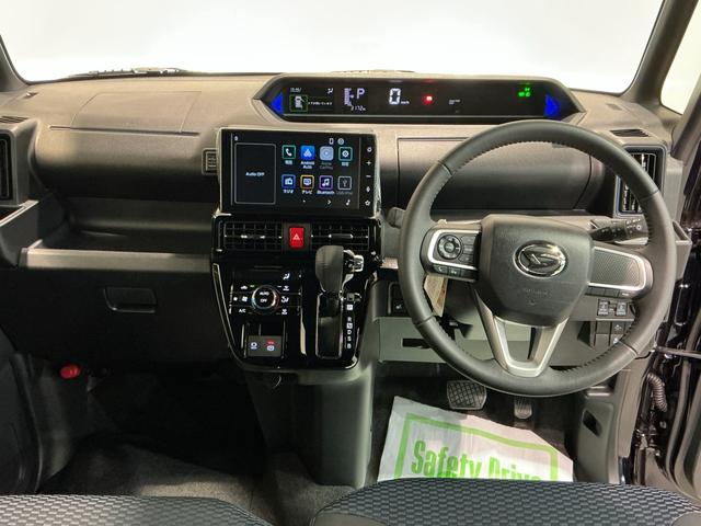 タントカスタムRS両側パワスライドドア レーンキープアシスト ISTOP クリアランスソナー オートミラー 運転席シートヒーター オートLED ターボエンジン LEDライト TV オートライト キーフリー セキュリティ(栃木県)の中古車