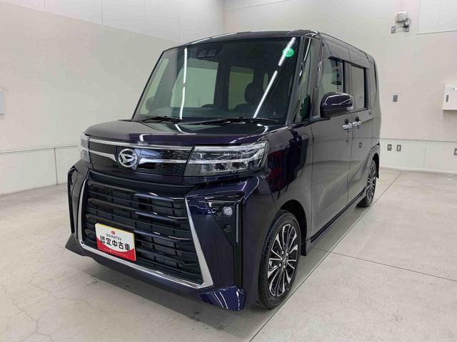 タントカスタムＲＳ　２ＷＤ２ＷＤ　ＣＶＴ　両側電動スライドドア　ＬＥＤヘッドライト　バックカメラｔ対応車　シートヒーター　プッシュボタンスタート　スマートアシスト　衝突回避支援ブレーキ　アイドリングストップ　ターボ車（群馬県）の中古車