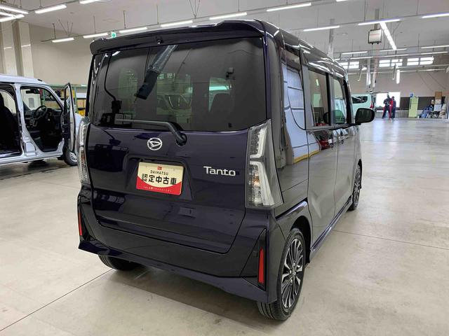 タントカスタムＲＳ　２ＷＤ２ＷＤ　ＣＶＴ　両側電動スライドドア　ＬＥＤヘッドライト　バックカメラｔ対応車　シートヒーター　プッシュボタンスタート　スマートアシスト　衝突回避支援ブレーキ　アイドリングストップ　ターボ車（群馬県）の中古車