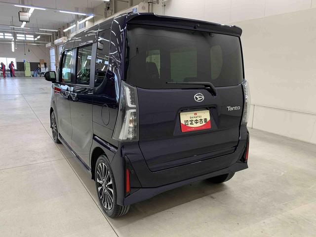 タントカスタムＲＳ　２ＷＤ２ＷＤ　ＣＶＴ　両側電動スライドドア　ＬＥＤヘッドライト　バックカメラｔ対応車　シートヒーター　プッシュボタンスタート　スマートアシスト　衝突回避支援ブレーキ　アイドリングストップ　ターボ車（群馬県）の中古車