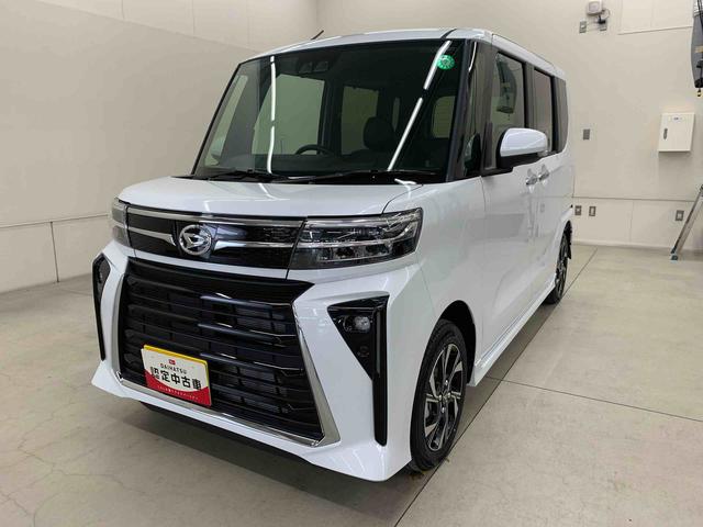タントカスタムＸ　２ＷＤ両側電動スライドドア・ＬＥＤヘッドライト・バックカメラ・シートヒーター・スマートアシスト・アイドリングストップ・プッシュボタンスタート（群馬県）の中古車