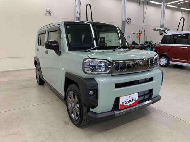 タフトＧ　ダーククロムベンチャー　２ＷＤ２ＷＤ　ＣＶＴ　ＬＥＤヘッドライト　　ナビ　　ドラレコ　　バックカメラ　　　シートヒーター　　スマートアシスト　　アイドリングストップ　　プッシュボタンスタート　　オートライト　天井窓（群馬県）の中古車