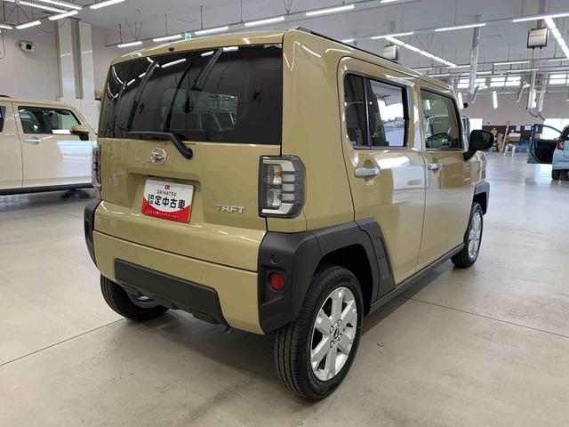 タフトＧ　２ＷＤＬＥＤヘッドライト・バックカメラ・シートヒーター・スマートアシスト・アイドリングストップ・プッシュボタンスタート・オートライト・オートマチックハイビーム・オートエアコン・電動格納式ドアミラー（群馬県）の中古車