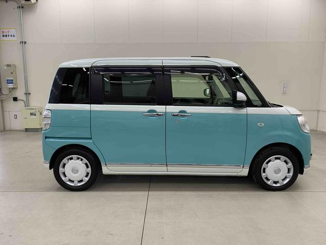 ムーヴキャンバスＧメイクアップＶＳ　ＳＡIII　２ＷＤ両側電動スライドドア　ＬＥＤヘッドライト　オートライト　オートマチックハイビーム　ナビ　ＥＴＣ　ドライブレコーダー　プッシュスタートボタン　スマートアシストＩＩＩ　パノラマモニター　シートヒーター（群馬県）の中古車