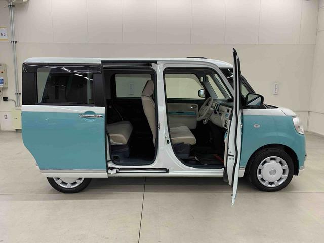 ムーヴキャンバスＧメイクアップＶＳ　ＳＡIII　２ＷＤ両側電動スライドドア　ＬＥＤヘッドライト　オートライト　オートマチックハイビーム　ナビ　ＥＴＣ　ドライブレコーダー　プッシュスタートボタン　スマートアシストＩＩＩ　パノラマモニター　シートヒーター（群馬県）の中古車