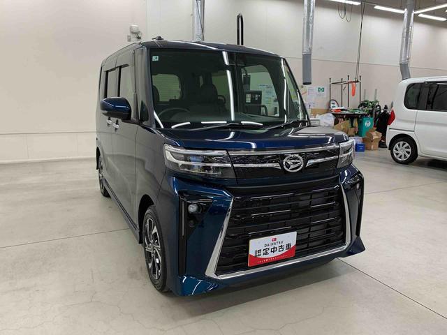 タントカスタムＸ　２ＷＤ両側電動スライドドア　ＬＥＤヘッドライト　オートライト　オートマチックハイビーム　プッシュスタートボタン　シートヒーター　スマートアシスト　電動格納式ドアミラー　バックカメラ（群馬県）の中古車