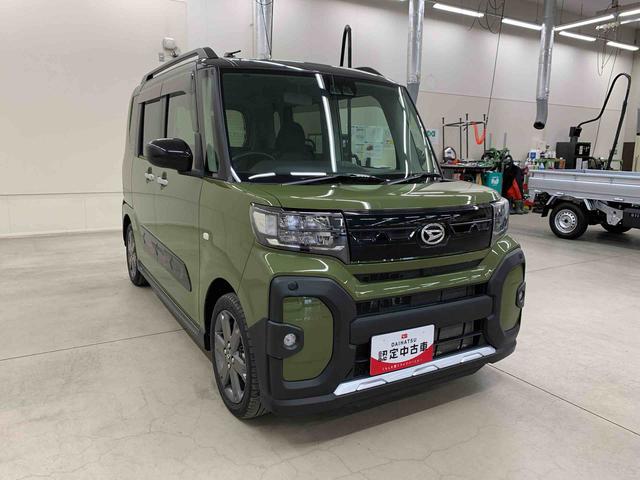 タントファンクロスターボ　２ＷＤ両側電動スライドドア・ＬＥＤヘッドライト・オートライト・オートマチックハイビーム・プッシュスタートボタン・アイドリングストップ・シートヒーター・電動パーキングブレーキ・スマートアシスト（群馬県）の中古車