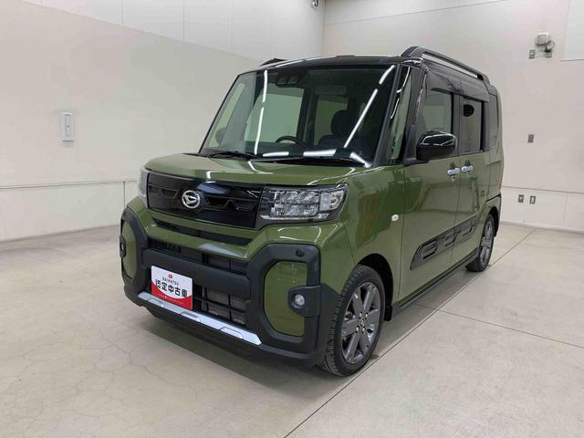 タントファンクロスターボ　２ＷＤ両側電動スライドドア・ＬＥＤヘッドライト・オートライト・オートマチックハイビーム・プッシュスタートボタン・アイドリングストップ・シートヒーター・電動パーキングブレーキ・スマートアシスト（群馬県）の中古車