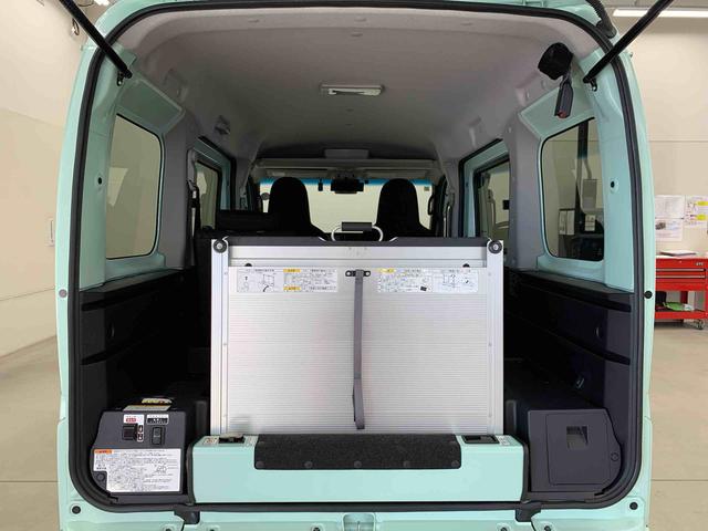 ハイゼットカーゴハイゼットスローパー／ＳＩＭ　２ＷＤ福祉車両・ナビ・ドライブレコーダー・ＥＴＣ・オートライト・オートマチックハイビーム・キーレスエントリー・アイドリングストップ・マニュアルエアコン・スマートアシスト（群馬県）の中古車