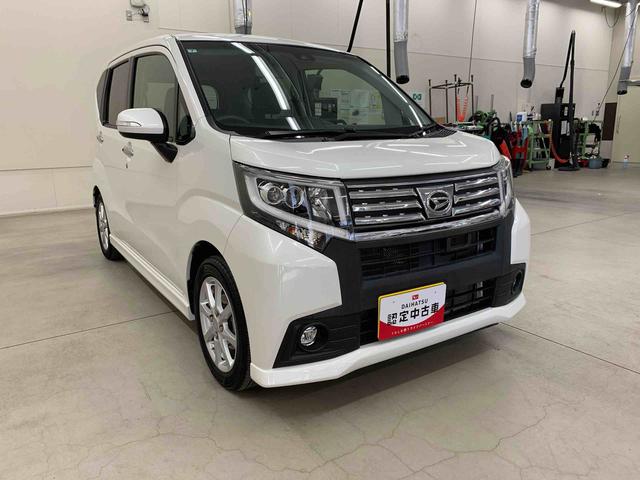 ムーヴカスタムXSA2フロントシート 2WD福祉車両・LEDヘッドライト・オートライト・プッシュスタートボタン・アイドリングストップ・オートエアコン・電動格納式ドアミラー・スマートアシストII・バックカメラ(群馬県)の中古車