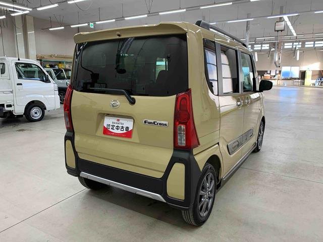タントファンクロス　２ＷＤ両側電動スライドドア・ＬＥＤヘッドライト・バックカメラ・シートヒーター・スマートアシスト・アイドリングストップ・プッシュボタンスタート・オートライト・オートマチックハイビーム・オートエアコン（群馬県）の中古車