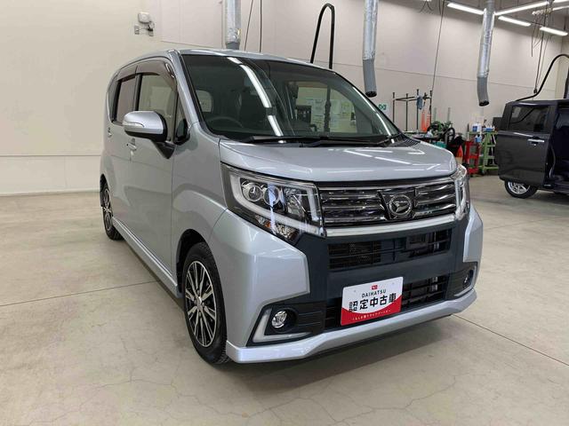 ムーヴカスタム X ハイパー 2WDLEDヘッドライト バックカメラ ETC プッシュボタンスタート アイドリングストップ 電動格納式ドアミラー オートエアコン(群馬県)の中古車