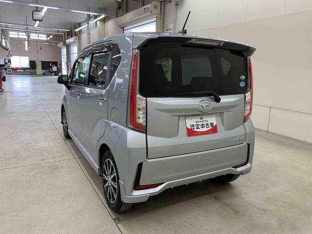 ムーヴカスタム X ハイパー 2WDLEDヘッドライト バックカメラ ETC プッシュボタンスタート アイドリングストップ 電動格納式ドアミラー オートエアコン(群馬県)の中古車