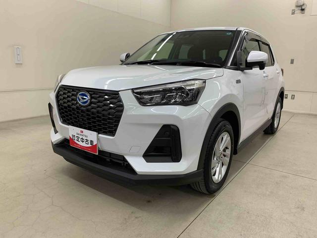 ロッキーX HEVLEDヘッドライト ナビ ドラレコ ETC パノラマモニター プッシュボタンスタート スマートアシスト オートライト オートマチックハイビーム オートエアコン 電動格納式ドアミラー(群馬県)の中古車