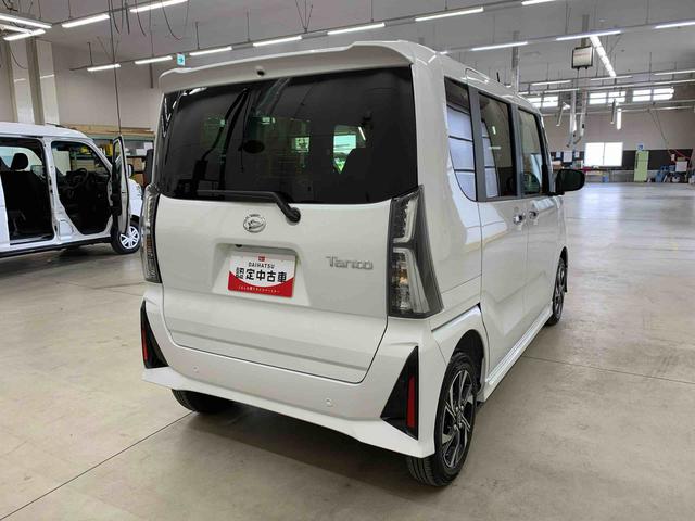 タントカスタムX 2WD両側電動スライドドア・LEDヘッドライト・オートライト・オートマチックハイビーム・プッシュスタートボタン・アイドリングストップ・シートヒーター・電動パーキングブレーキ・スマートアシスト(群馬県)の中古車