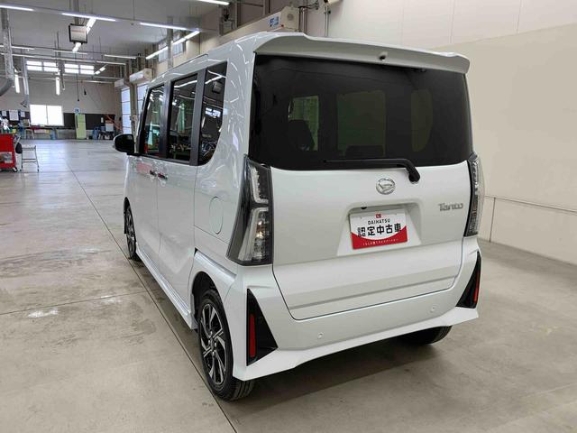 タントカスタムX 2WD両側電動スライドドア・LEDヘッドライト・オートライト・オートマチックハイビーム・プッシュスタートボタン・アイドリングストップ・シートヒーター・電動パーキングブレーキ・スマートアシスト(群馬県)の中古車