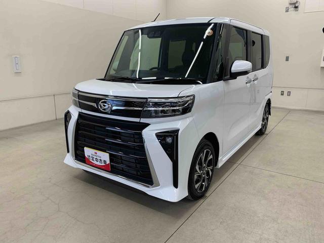 タントカスタムＸ　２ＷＤ両側電動スライドドア・ＬＥＤヘッドライト・オートライト・オートマチックハイビーム・プッシュスタートボタン・アイドリングストップ・シートヒーター・電動パーキングブレーキ・スマートアシスト（群馬県）の中古車