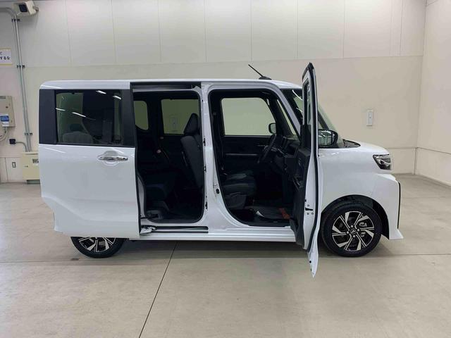 タントカスタムＸ　２ＷＤ両側電動スライドドア・ＬＥＤヘッドライト・オートライト・オートマチックハイビーム・プッシュスタートボタン・アイドリングストップ・シートヒーター・電動パーキングブレーキ・スマートアシスト（群馬県）の中古車