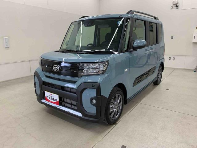 タントファンクロス　２ＷＤ届け出済み未使用車　両側電動スライドドア　バックカメラ　電動パーキングブレーキ　シートヒーター　オートエアコン　ＬＥＤヘッドライト　オートライト　プッシュボタンスタート　スマートアシスト（群馬県）の中古車