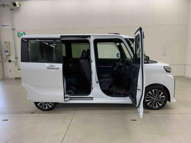 タントカスタムＲＳリミテッド　２ＷＤ元当社試乗車　キーフリー　プッシュボタンスタート　両側電動スライドドア　運転席助手席シートヒーター　ＬＥＤヘッドライト　オートライト　バックカメラ　スマートアシスト　電動格納ドアミラー（群馬県）の中古車