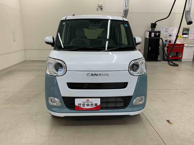 ムーヴキャンバスストライプスＧ　２ＷＤ運転席助手席シートヒーター　アイドリングストップ　キーフリー　プッシュボタンスタート　スマートアシスト　電動パーキングブレーキ　ＬＥＤヘッドライト　オートライト　バックカメラ　オートエアコン（群馬県）の中古車