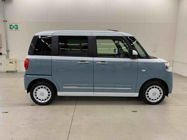 ムーヴキャンバスストライプスＧ　２ＷＤ運転席助手席シートヒーター　アイドリングストップ　キーフリー　プッシュボタンスタート　スマートアシスト　電動パーキングブレーキ　ＬＥＤヘッドライト　オートライト　バックカメラ　オートエアコン（群馬県）の中古車