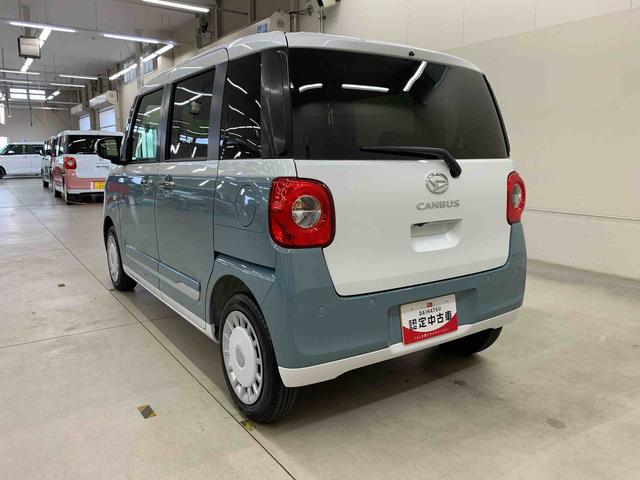 ムーヴキャンバスストライプスＧ　２ＷＤ運転席助手席シートヒーター　アイドリングストップ　キーフリー　プッシュボタンスタート　スマートアシスト　電動パーキングブレーキ　ＬＥＤヘッドライト　オートライト　バックカメラ　オートエアコン（群馬県）の中古車